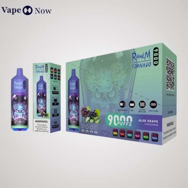 RAndM Tornado 9000 Puffs Disposable Vape - Image 2