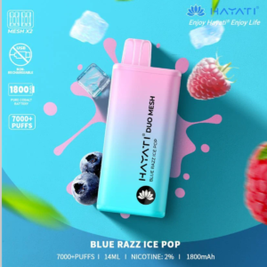 Hayati Duo Mesh 7000 Puffs Disposable Vape Box Of 12